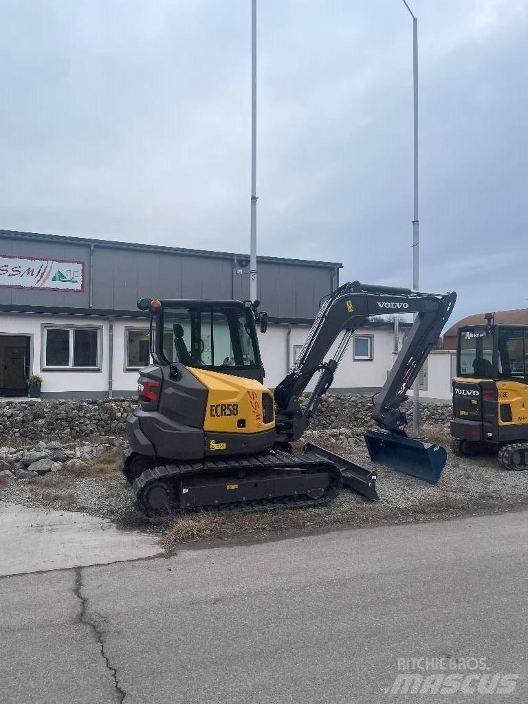 Volvo ECR 58 F Minigraafmachines < 7t