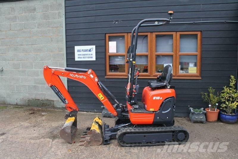 Kubota U 10-3 Minigraafmachines < 7t