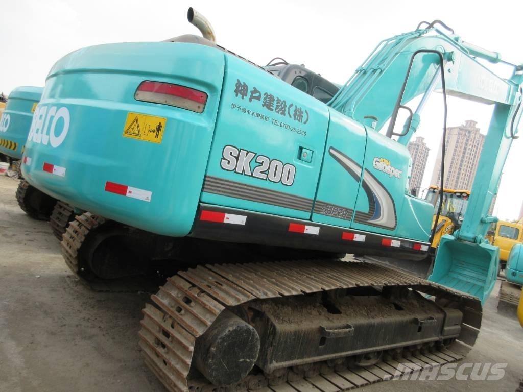 Kobelco SK 200-8 Rupsgraafmachines