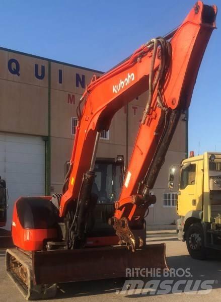 Kubota KX 080-4 Midigraafmachines 7t - 12t