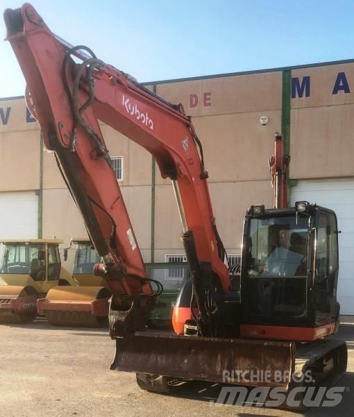 Kubota KX 080-4 Midigraafmachines 7t - 12t