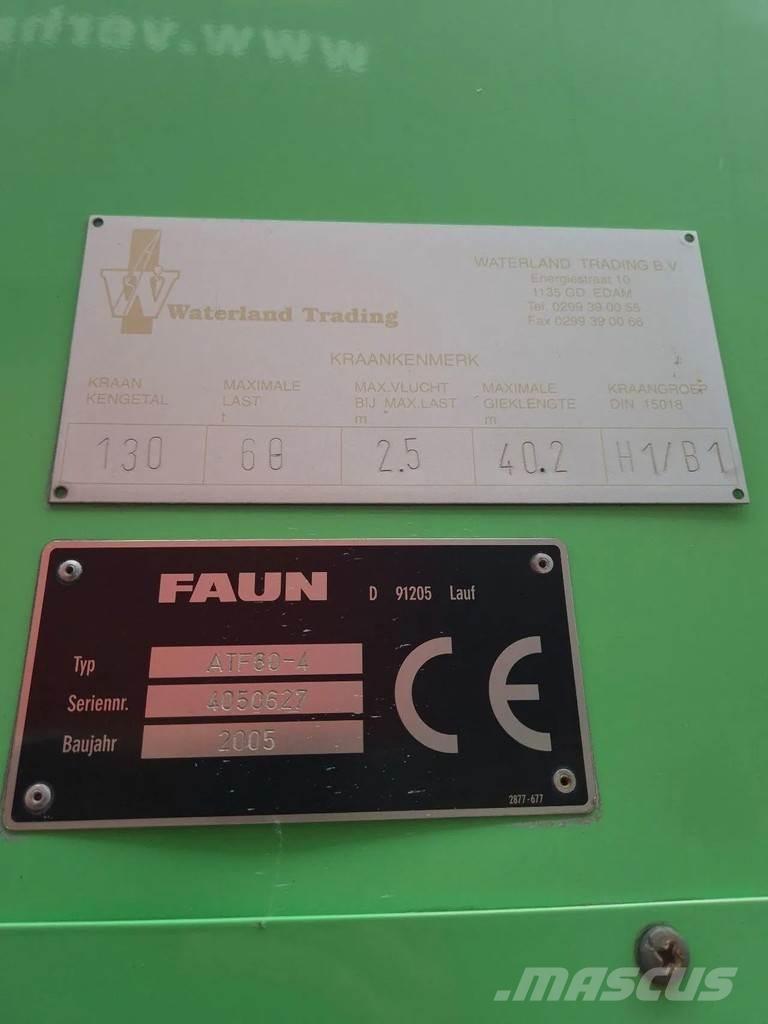 Faun ATF 60-4 Kranen voor alle terreinen