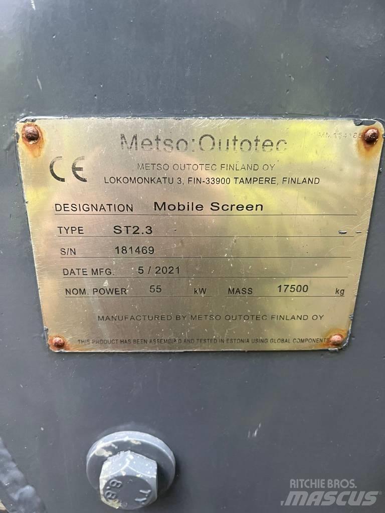 Metso ST2.3 Mobiele zeefinstallaties