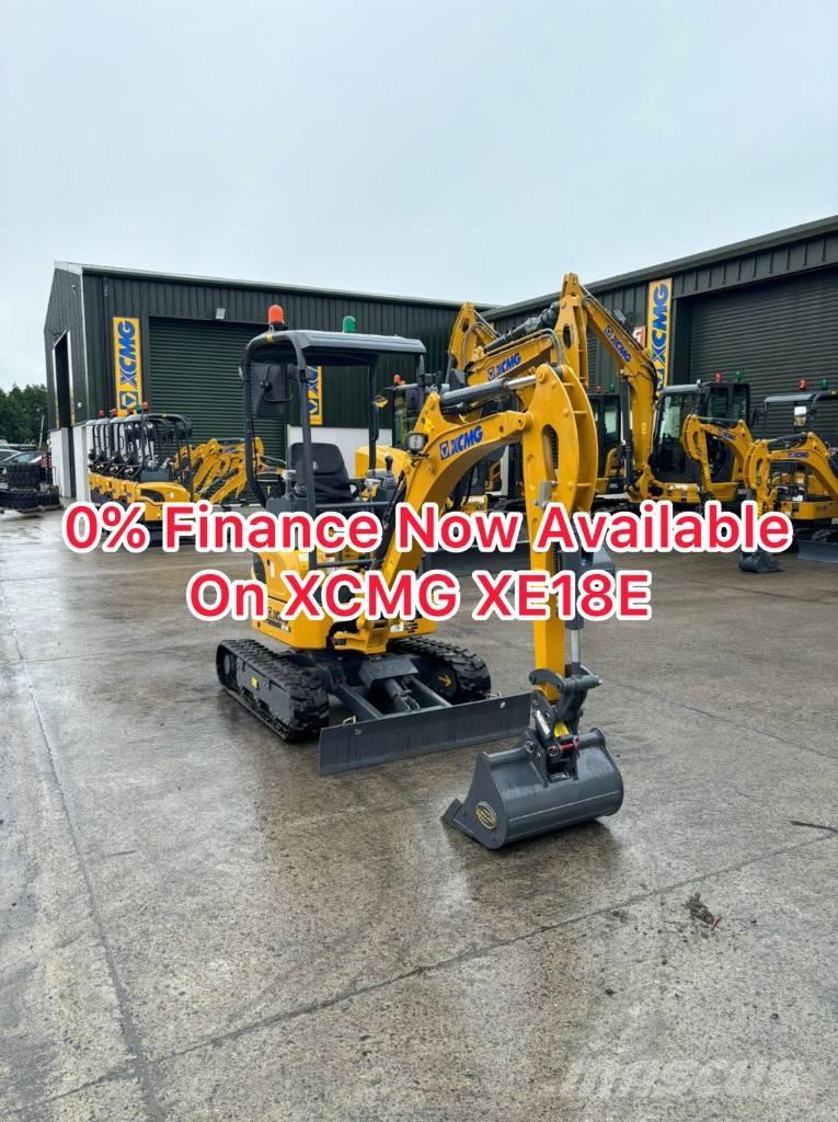 XCMG XE18E Minigraafmachines < 7t