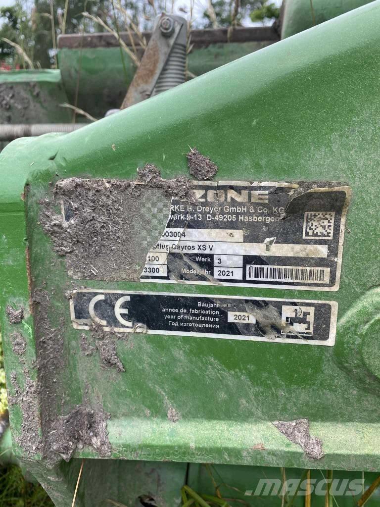 Amazone Cayros XS V Wentelploegen