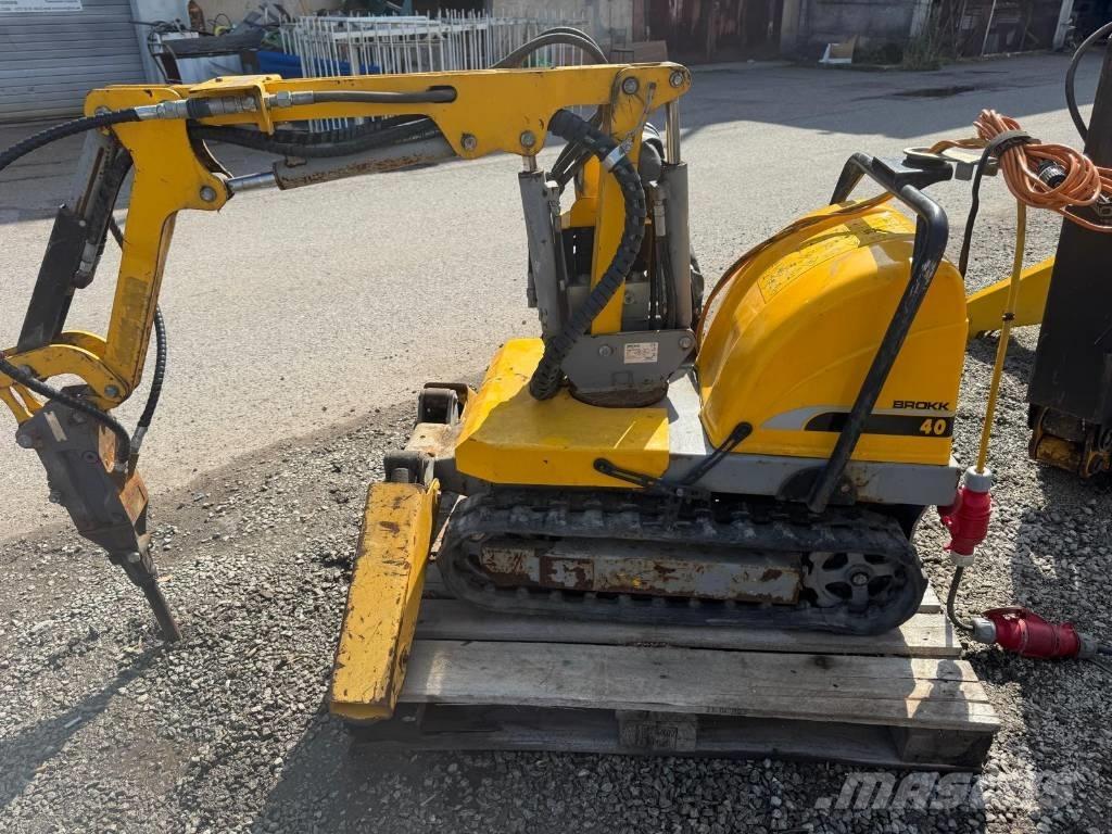 Brokk 40 Sloopgraafmachines