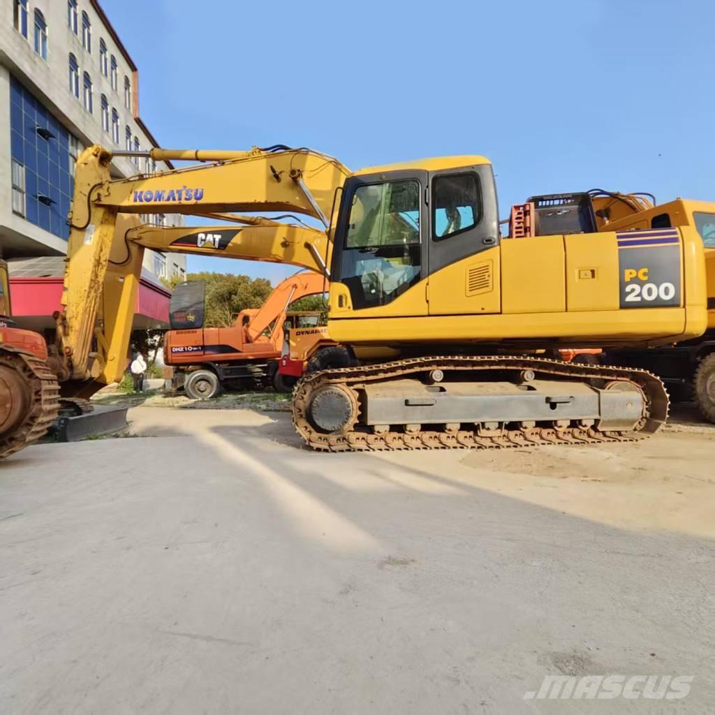 Komatsu PC 200-7 Rupsgraafmachines