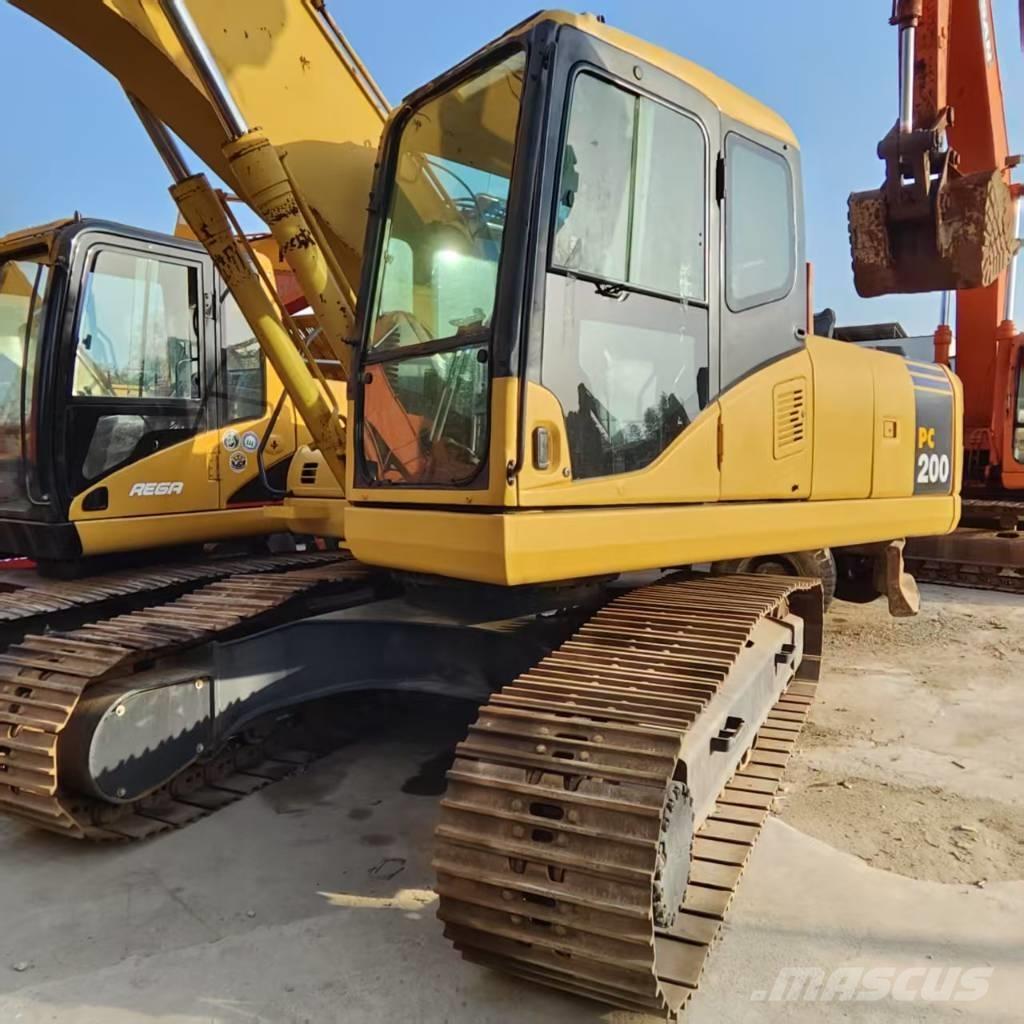 Komatsu PC 200-7 Rupsgraafmachines