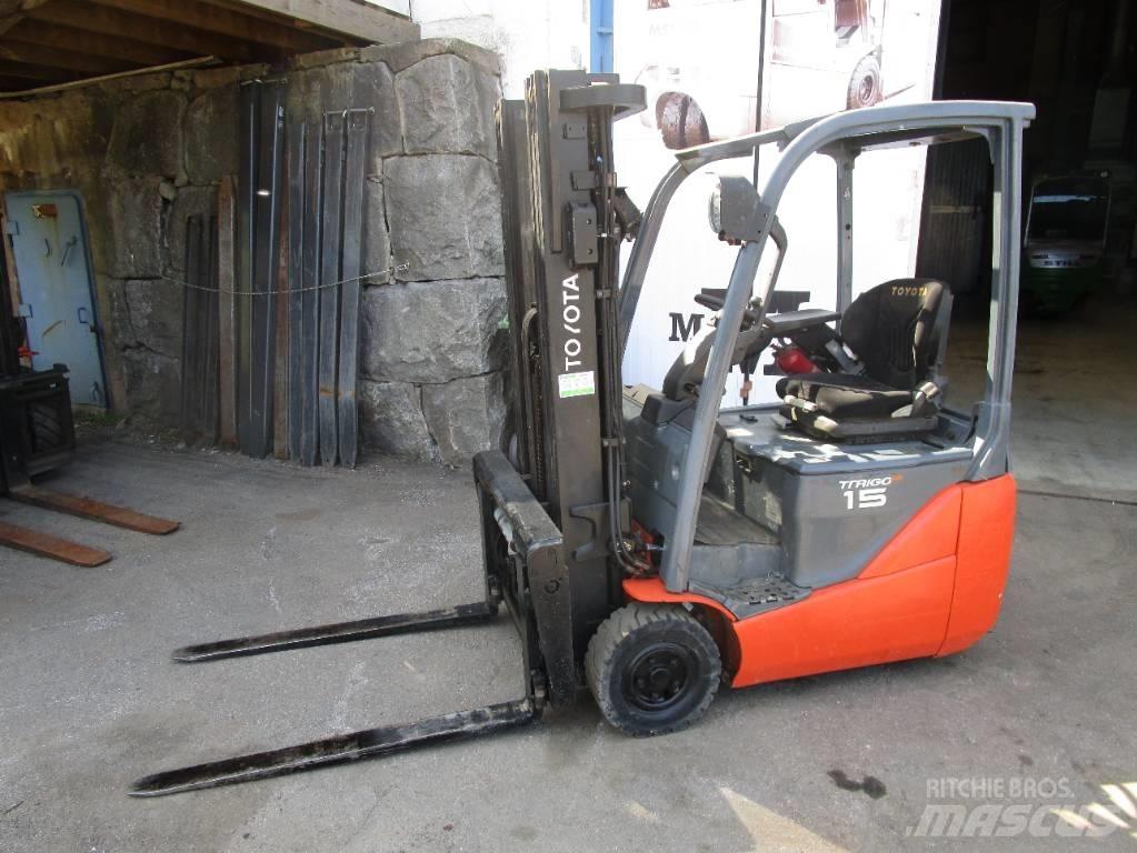 Toyota Elmotvikt Elektrische heftrucks