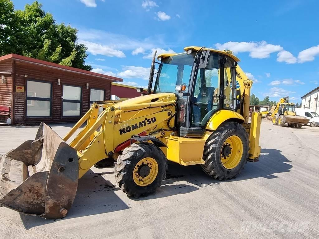 Komatsu WB 93 S-5EO Graaf-laadcombinaties