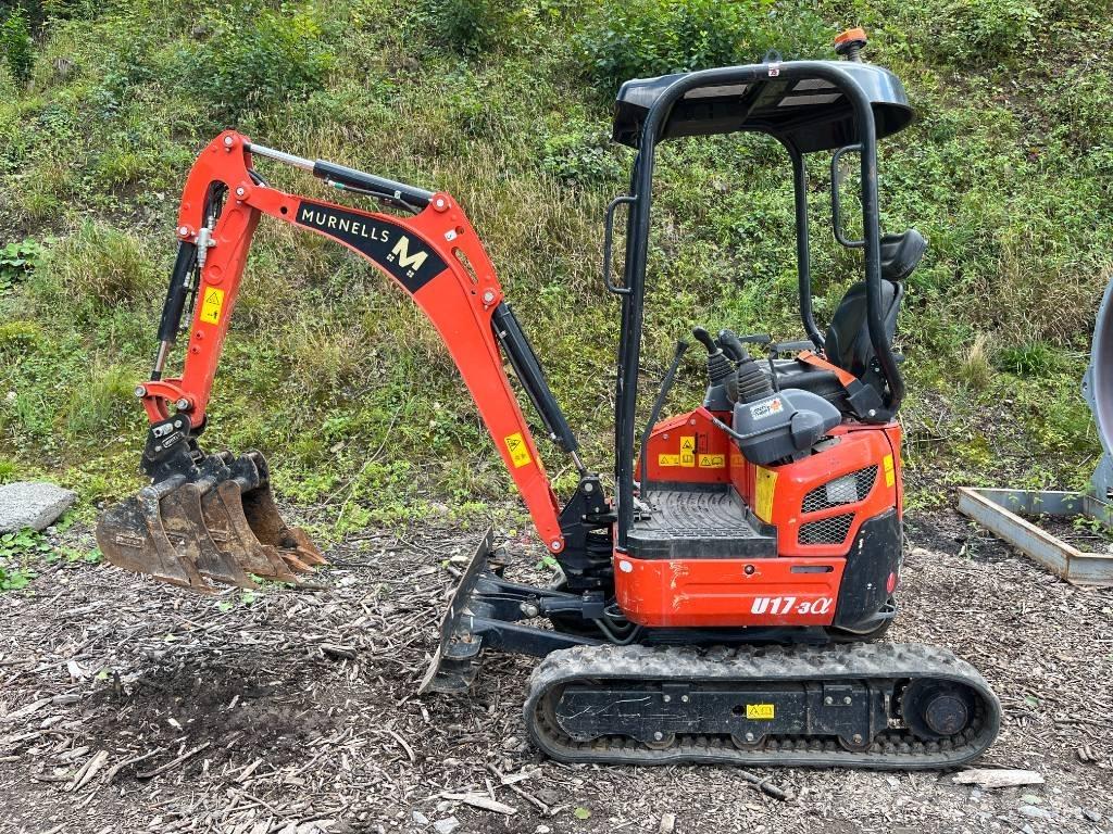 Kubota U 17-3 Minigraafmachines < 7t