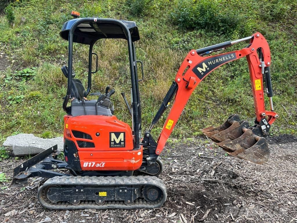 Kubota U 17-3 Minigraafmachines < 7t