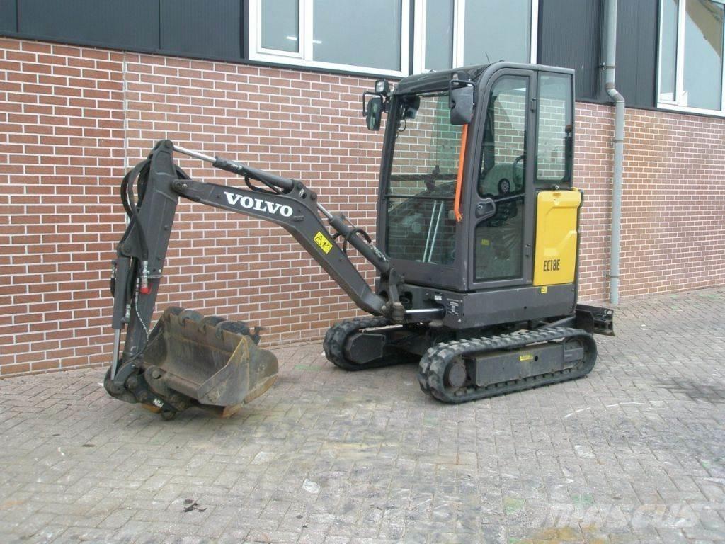 Volvo ECR18E Minigraafmachines < 7t