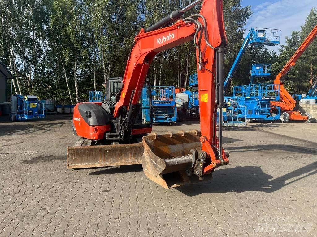 Kubota KX 080-4 Midigraafmachines 7t - 12t