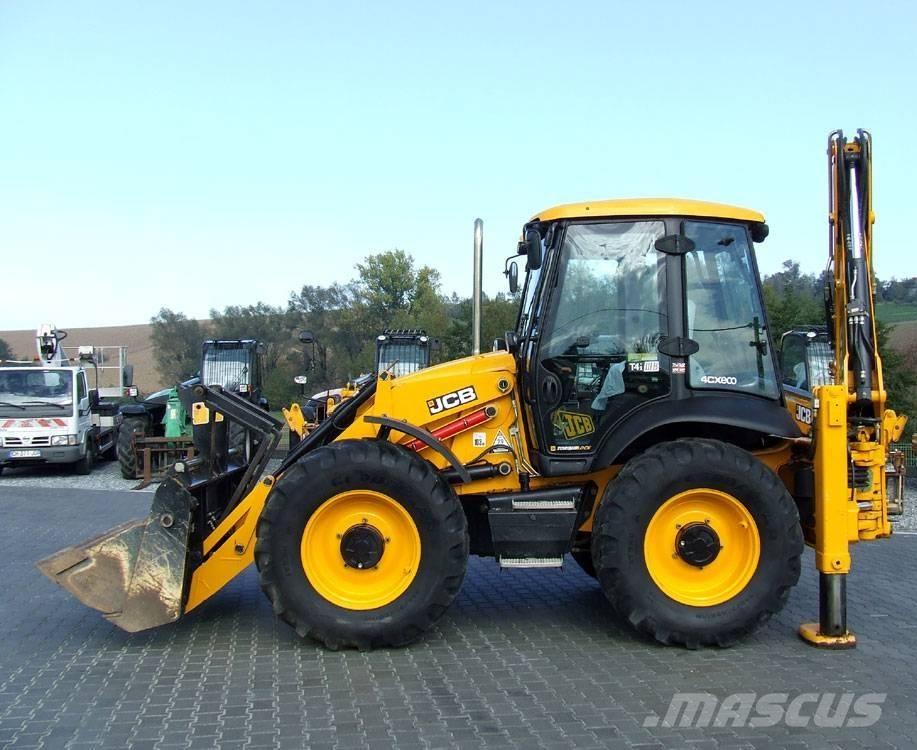 JCB 4CX Graaf-laadcombinaties