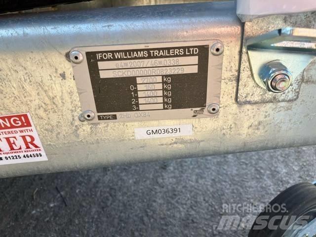 Ifor Williams GX 84 Dieplader