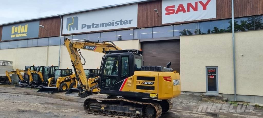 Sany SY 135 C Rupsgraafmachines