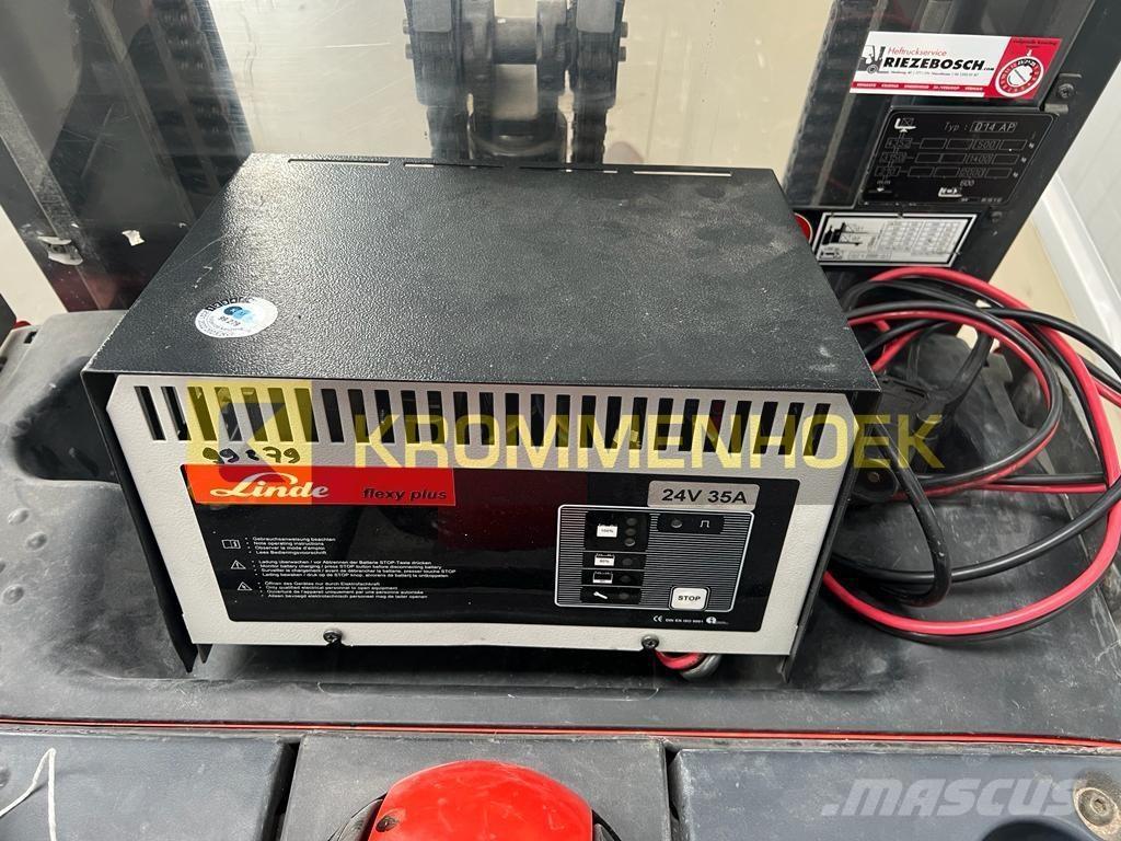 Linde D 14 AP Meeloop stapelaar