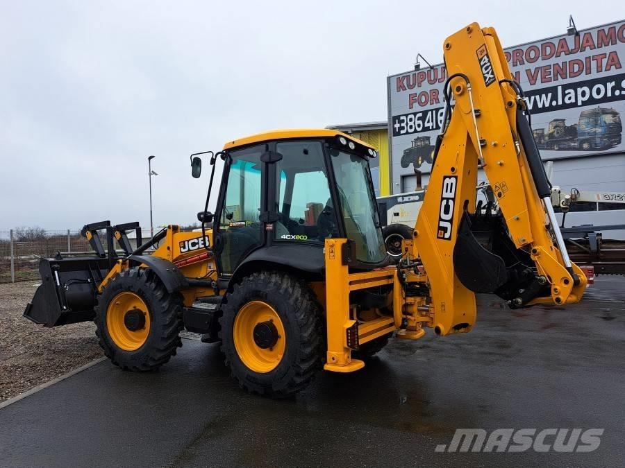 JCB 4 CX SITEMASTER Graaf-laadcombinaties