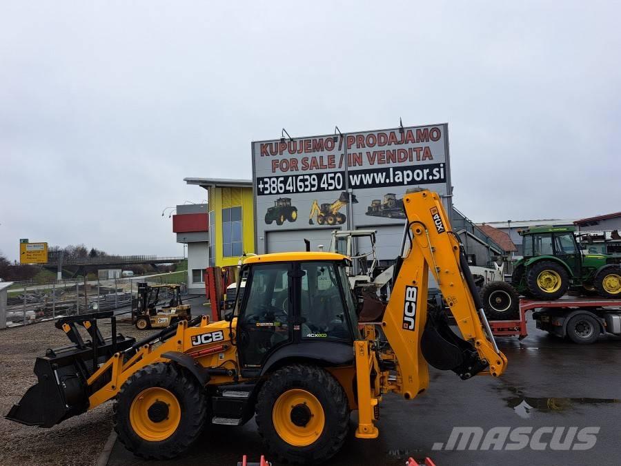 JCB 4 CX SITEMASTER Graaf-laadcombinaties