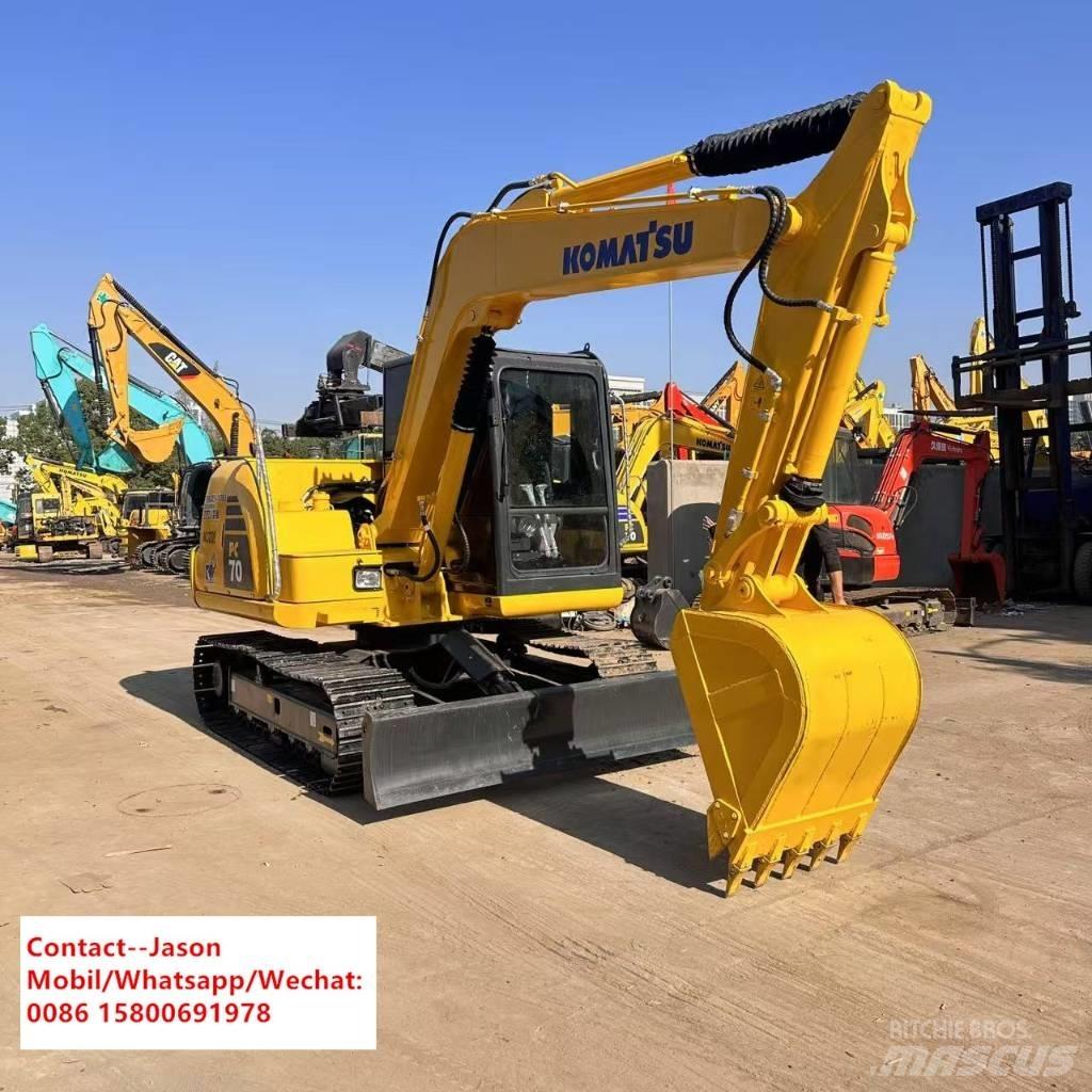 Komatsu PC 70-8 Rupsgraafmachines