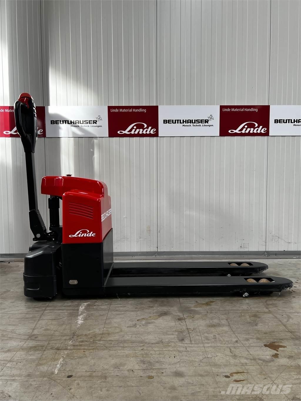 Linde MT15 Meeloop stapelaar