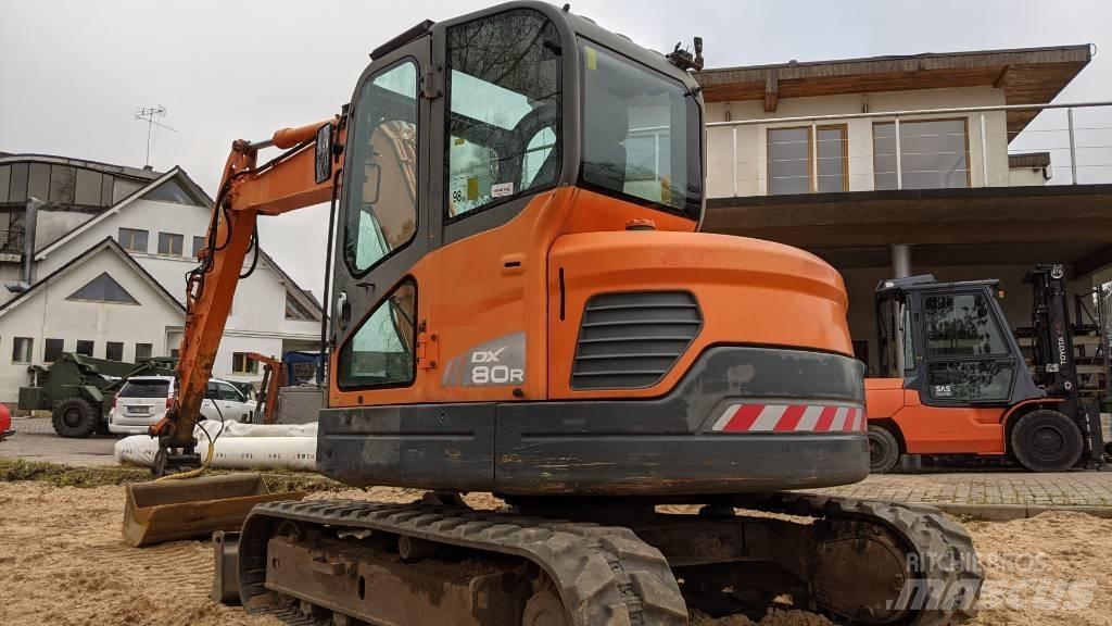 Doosan DX 80 R Midigraafmachines 7t - 12t