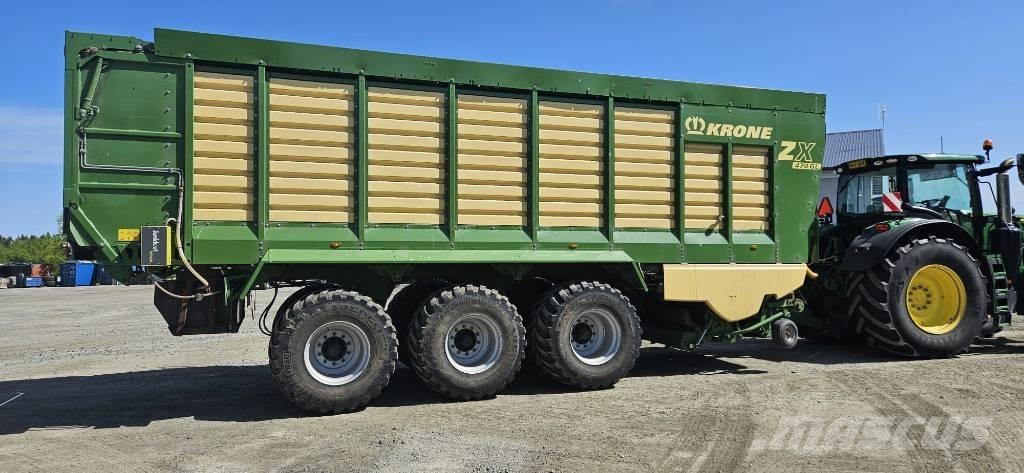 Krone ZX 470 GL Opraapwagens