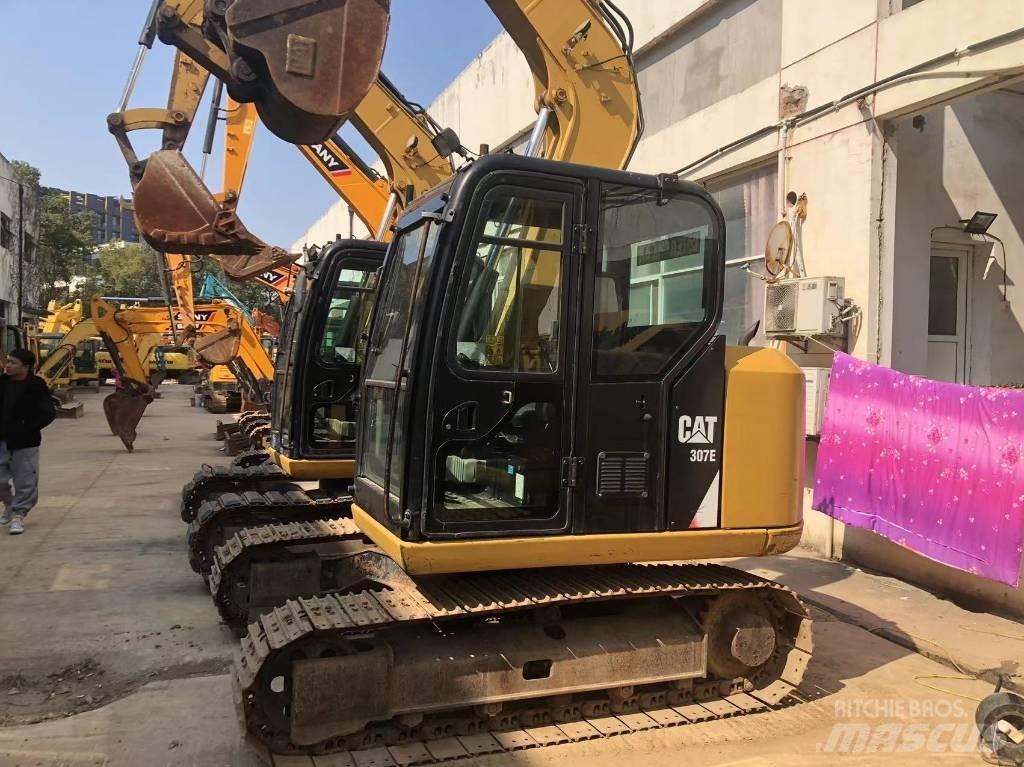 CAT 307 Rupsgraafmachines