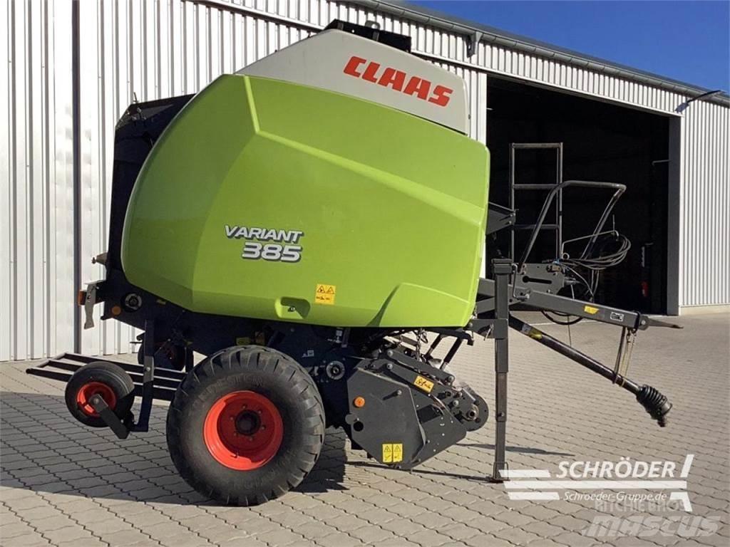 CLAAS VARIANT 385 Ronde-balenpersen