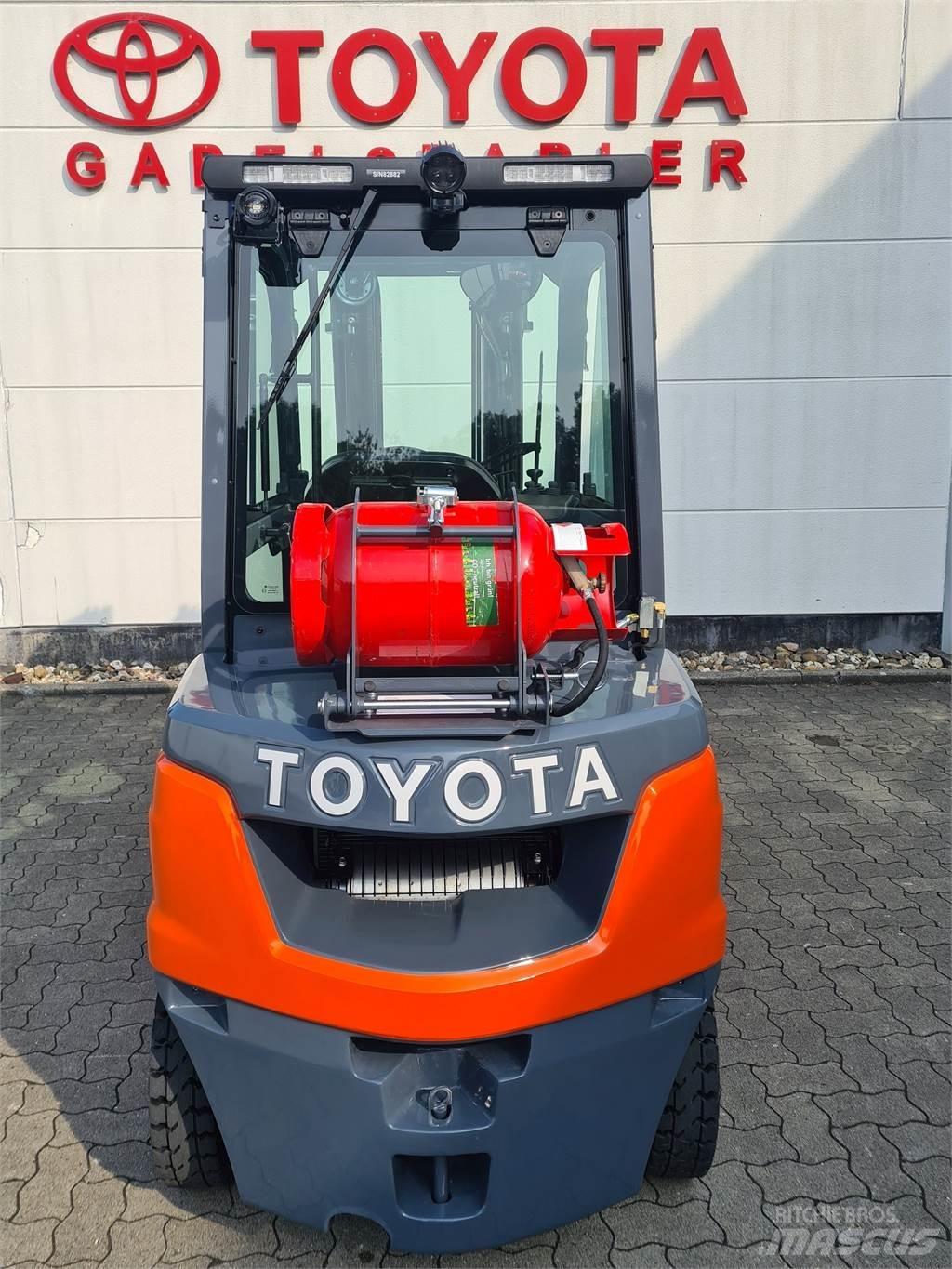Toyota 02-8FGF25 LPG heftrucks