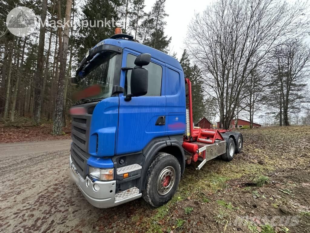 Scania R 480 Vrachtwagen met containersysteem