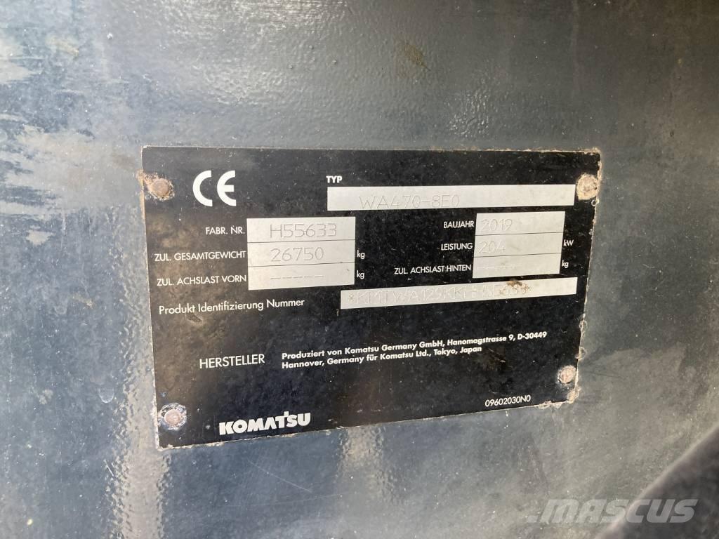Komatsu WA 470-8 Wielladers