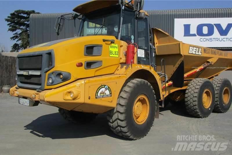 Bell B20E 6X4 Knik dumptrucks