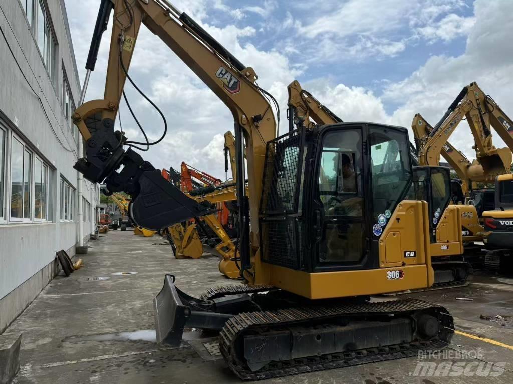 CAT 306 Rupsgraafmachines