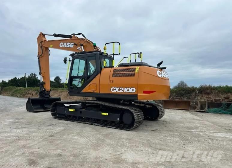 CASE CX 210 D Rupsgraafmachines