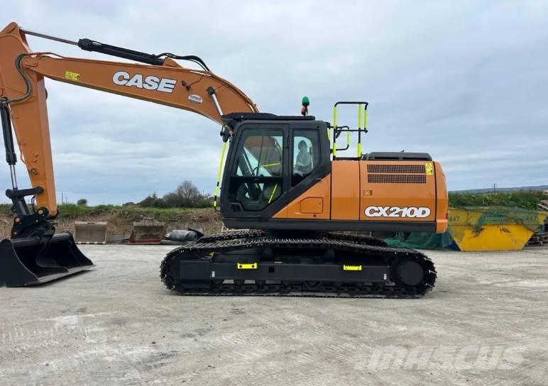 CASE CX 210 D Rupsgraafmachines