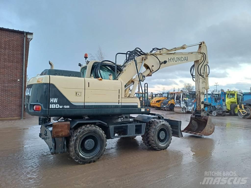 Hyundai HW 180 - 9A Wielgraafmachines