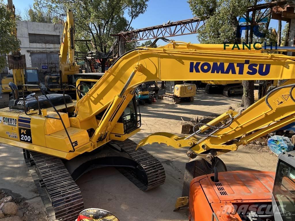 Komatsu PC 200 Rupsgraafmachines