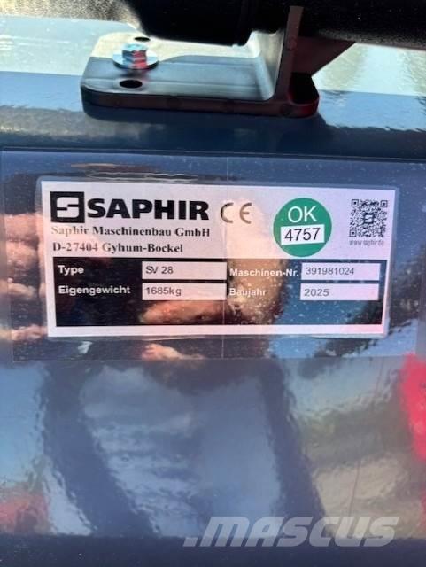 Saphir SV 28 Uitkuilmachines