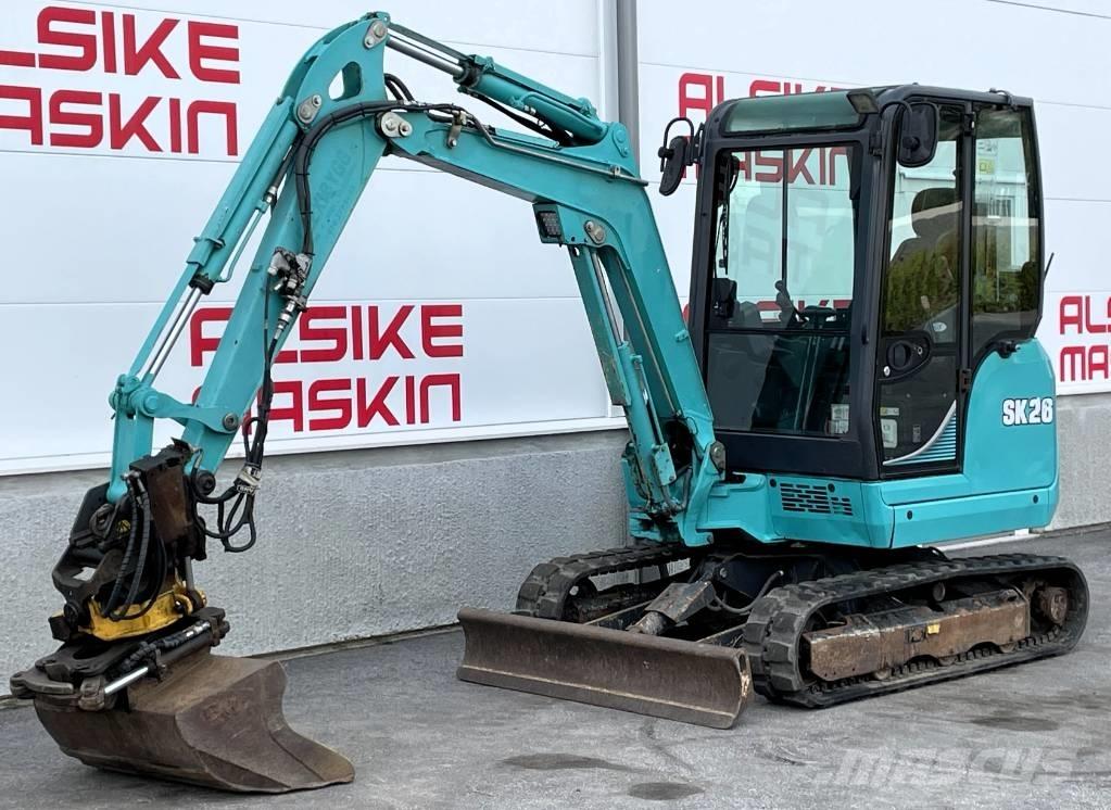 Kobelco SK 26 Rupsgraafmachines