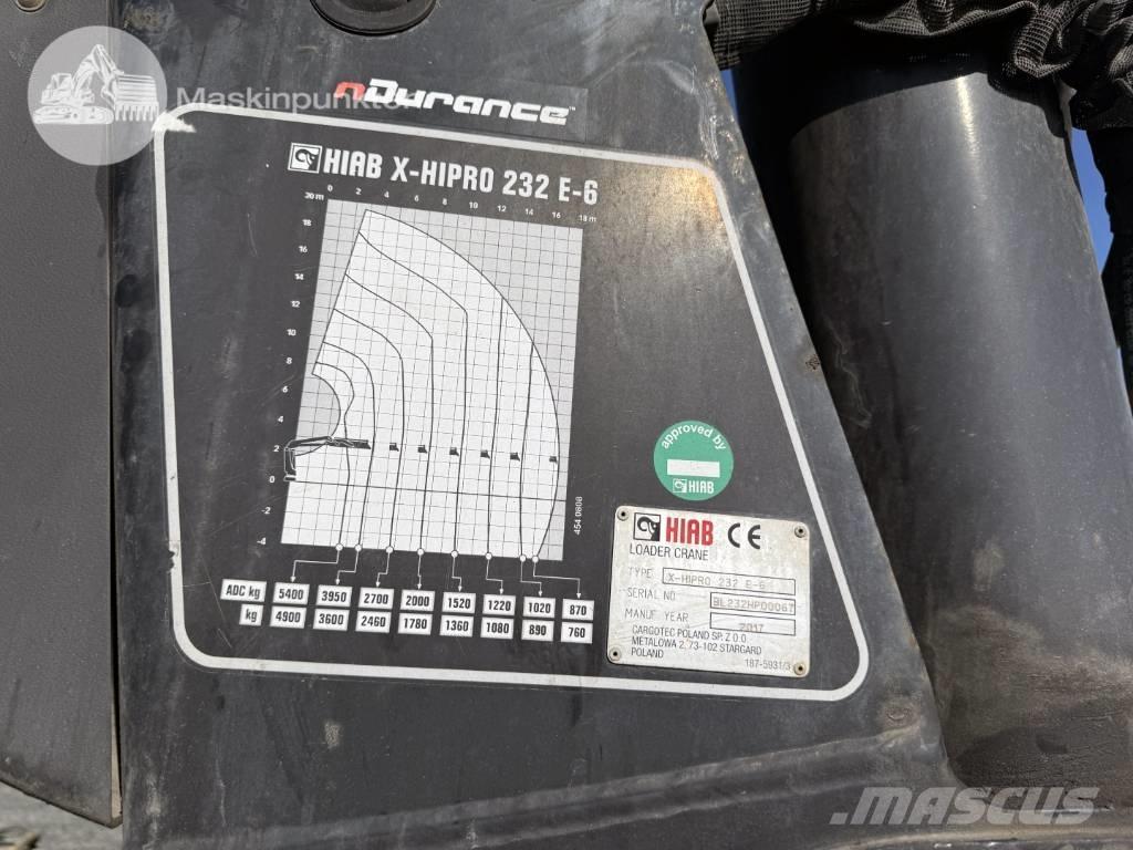 Scania G 450 LB Vlakke laadvloer met kraan