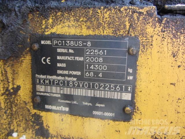 Komatsu PC 138-8 US Rupsgraafmachines