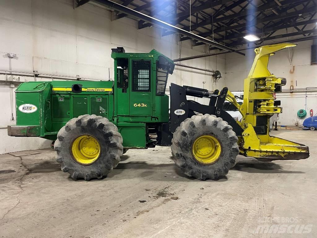 John Deere 643 K Feller bunchers