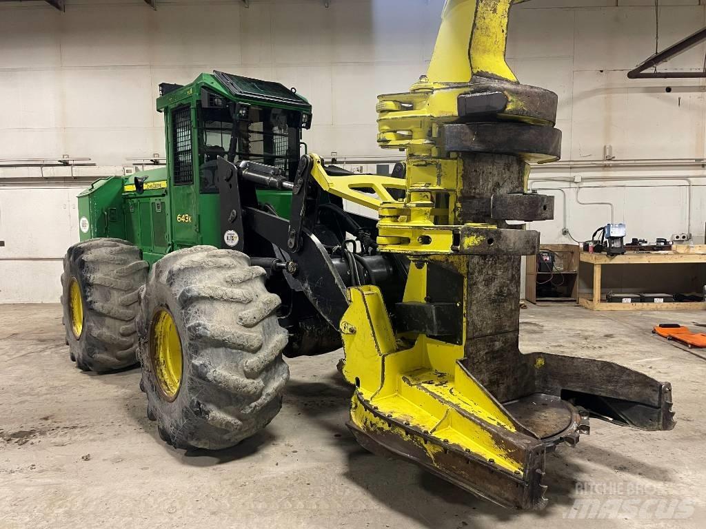 John Deere 643 K Feller bunchers