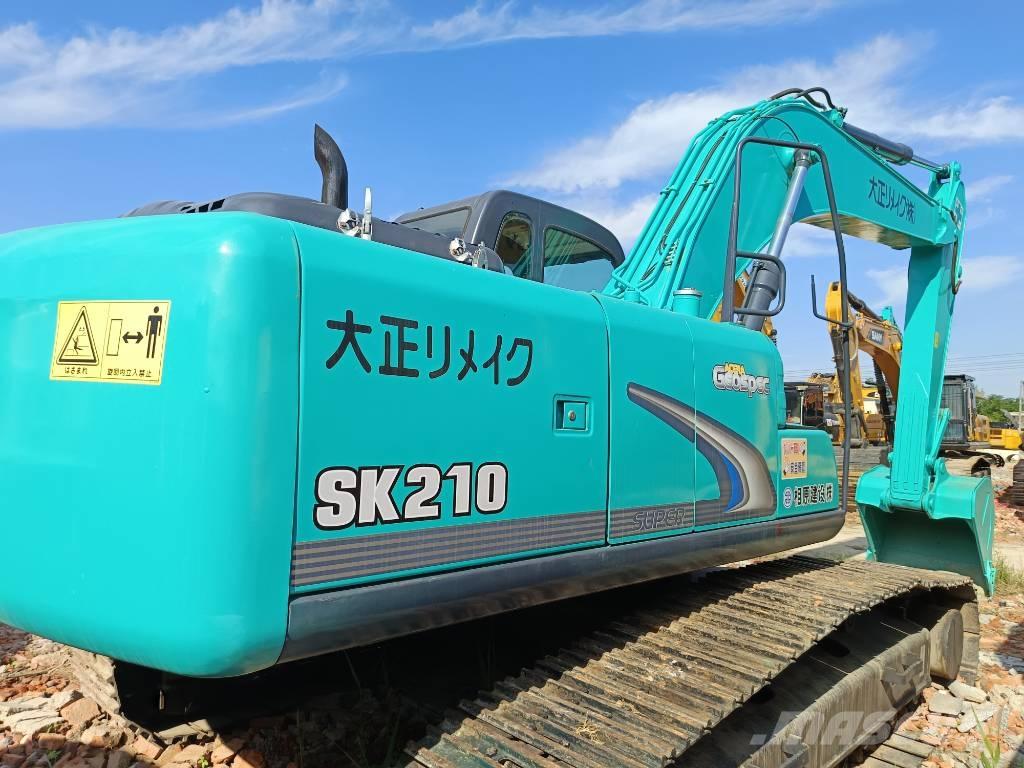 Kobelco SK 210 Rupsgraafmachines