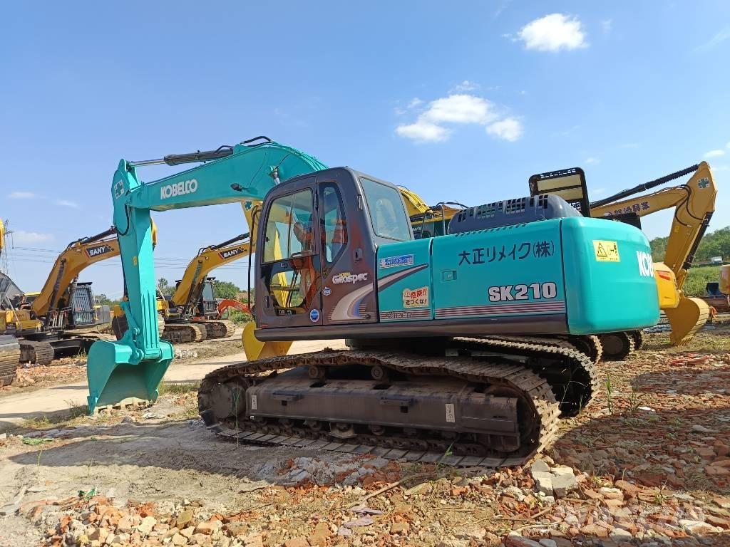 Kobelco SK 210 Rupsgraafmachines