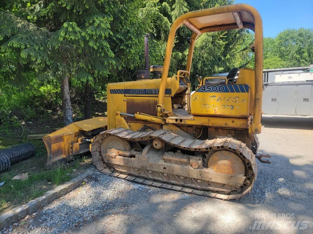 John Deere 450 D Rupsgraafmachines