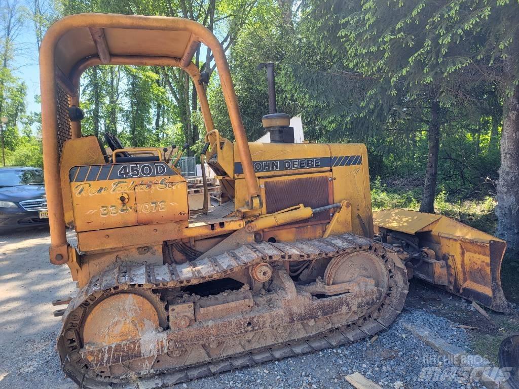 John Deere 450 D Rupsgraafmachines