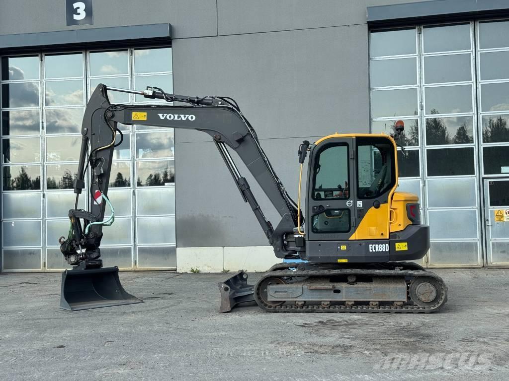 Volvo ECR 88 D Midigraafmachines 7t - 12t